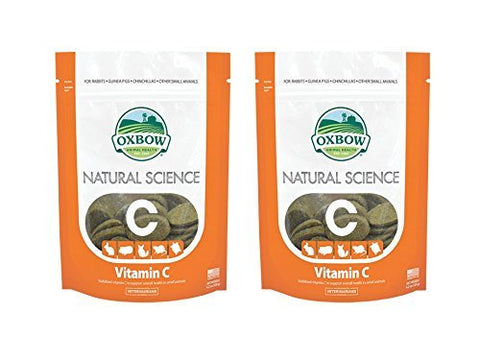 :Oxbow Natural Science Vitamin C Supplement (120 g ), 2 pack, 4.2 oz each