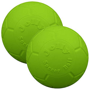 Jolly Pets 6" Soccer Ball, Green Apple (2 Pack)
