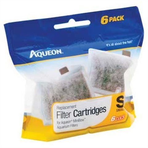 Aqueon 06417 Filter Cartridge, Small, 12-Count