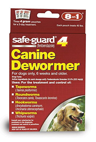8in1 Safe Guard Canine Dewormer