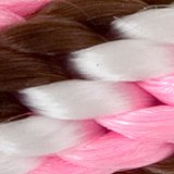Mendota Pet Dog Slip Lead, 3/8" x 6', Pink Chocolate