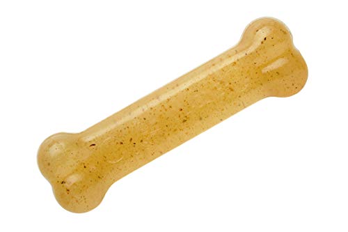 Nylabone Dura Chew Wolf Chicken Flavored Bone Dog Chew Toy
