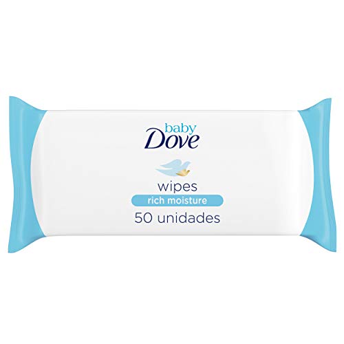 Dove Baby Wipes Rich Moisture, 50 Wipes (Pack of 6)