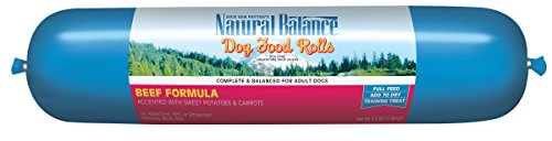 Natural Balance Dog Food Roll, Beef Formula, 3.5-Pound