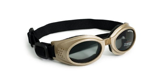 Doggles Originalz Chrome Frame/Smoke Lens, Choose a Size: Small