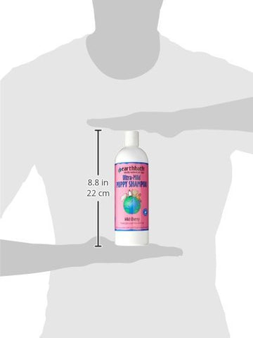 Earthbath Puppy Grooming Bundle - (1) Each: Ultra-Mild Wild Cherry Shampoo (16 ounces) and Deoderizing Spritz (8 Ounces)