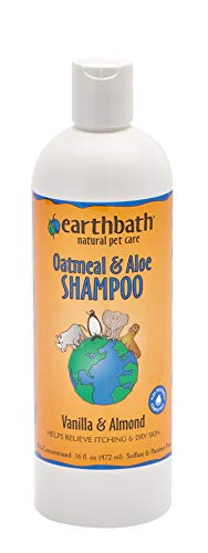 Earthbath All Natural Shampoo Oatmeal and Aloe, 16 fl. oz. (pack of 2)
