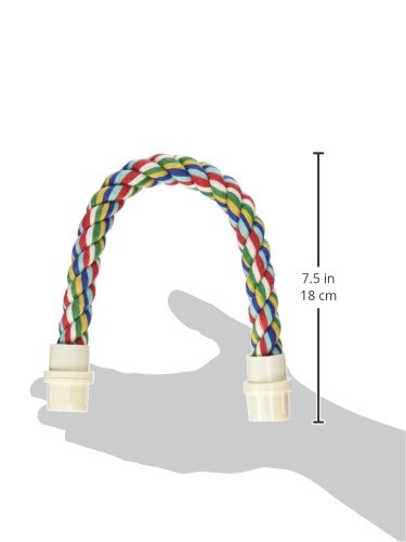 JW Pet Comfy Perch For Birds Flexible Multi-color Rope