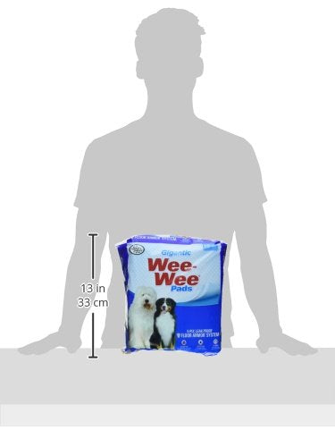 Wee Wee Dog Pee Pads Extra Large | 18 Count | Puppy Training Pee Pads for Dogs | Gigantic Size