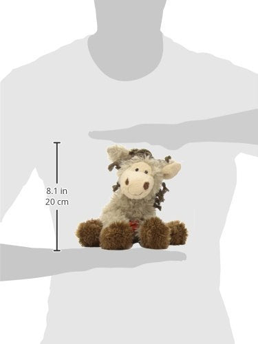 Multipet's Mane Event 11-Inch Donkey Plush Dog Toy (2 Pack)