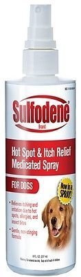 Sulfodene Medicated Spray (8 oz) Hot Spot and Itch Relief And Helps prevent infection Medicated