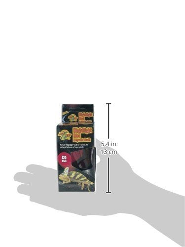 Zoo Med Nightlight Red Reptile Bulb 60 Watts