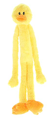 Multipet Swingin Slevin XXL Oversized 30-Inch Yellow Duck Plush Dog Toy