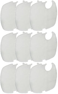 Replacement Fine Filter Pads for CF500UV Canister Filter - 9 Total Filter Pads (3 Packs with 3 per Pack)