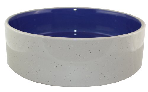 Ethical 9-1/2-Inch Stoneware Crock Dog Dish