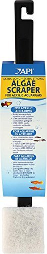 API Algae Scraper Extra Long - Acrylic, 2-Pack