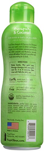 Tropiclean Awapuhi White Shampoo 20Oz