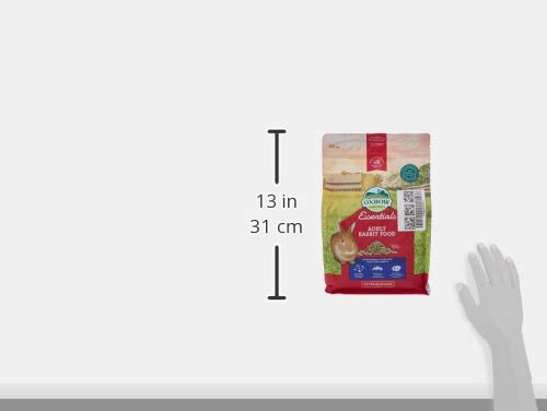Oxbow Bunny Basics Adult Rabbit Food (Timothy Based), 5-Pound Bag