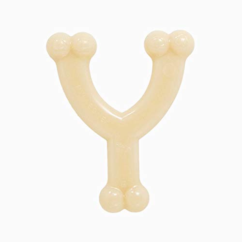 Nylabone (3 Pack) Dura Chew Original Flavored Wishbone Dog Chew - Size Wolf/Medium