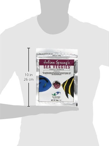 Two Little Fishies ATLSVPS4 Sea Veg-Purple Seaweed, 2-Ounce Pouch