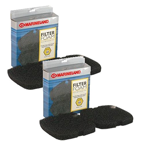 MarineLand Filter Foam for Canister Filters, 4-Count