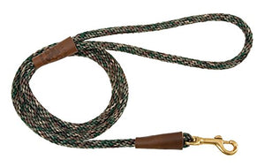 Mendota Pet Snap Leash, 3/8" x 6', Camo