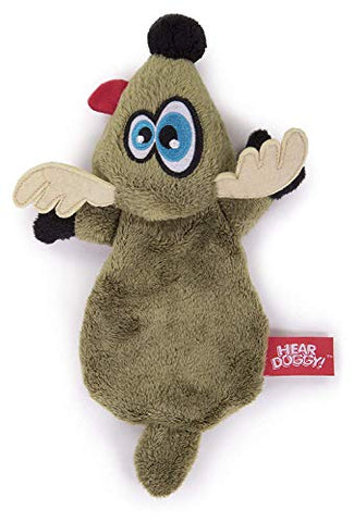 Hear Doggy Flattie Ultrasonic Sqeaker Dog Toys