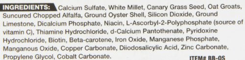 Zoo Med Mineral Block Original Formula Banquet Bird Food, 1-Ounce