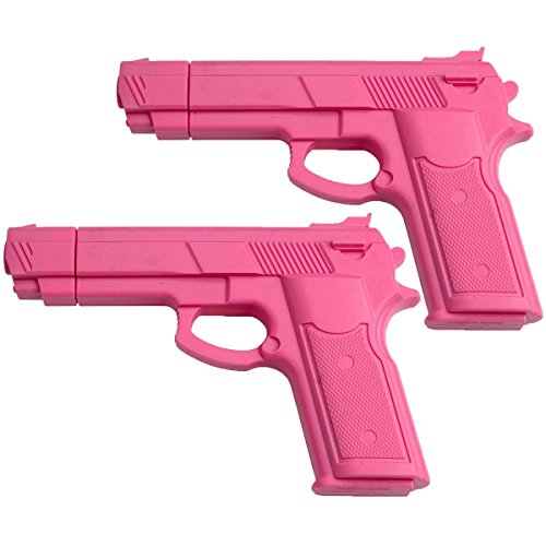 BladesUSA Rubber Training Gun, Pink (2 Pack)