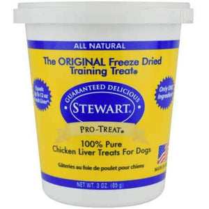 Stewart Freeze Dried Treats 3 oz Chicken Liver