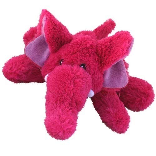 KONG Cozie Elmer the Elephant, Medium Dog Toy, Pink