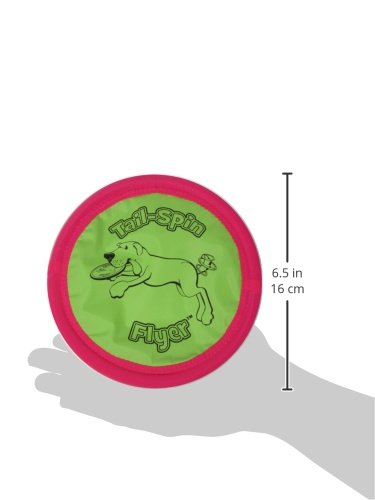 Petmate Booda Tail-Spin Flyer Floating Dog Frisbee 3 Sizes Available