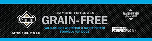 Diamond Naturals Grain Free Real Meat Recipe Premium Dry Dog Food with Real Fish 5lb