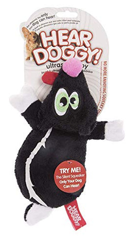 Hear Doggy Flattie Ultrasonic Sqeaker Dog Toys