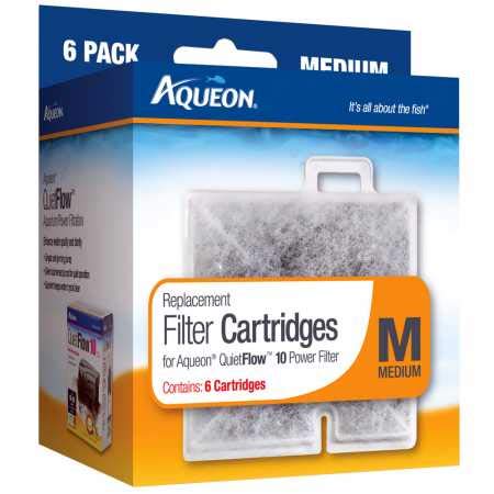 Aqueon Replacement Filter Cartridges Medium (6 Pack)