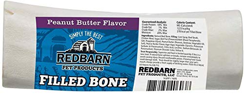 Redbarn Filled Bone Peanut Butter Large (Pack of 2)