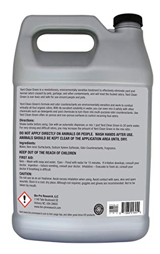 Urine Off BU1029 20:1 Concentrate 1 Gallon Clean Green(TM) Yard and Kenner Odor EliminatorÂ