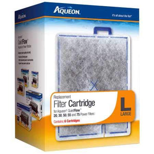 Aqueon Replacement Filter Cartridges Large (6 Pack)