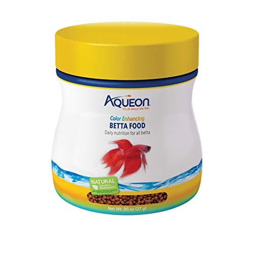 Aqueon Color Enhancing Betta Food, .95 Ounces