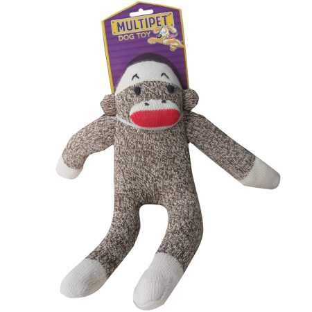 MULTIPET Sock Pal Monkey 10"