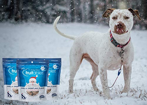 Fruitables vanilla snowflake dog treats sales