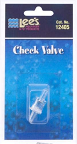 Lee's Pet Products ALE12405 Check Air Flow Valve for Aquraium Pumps, 1-Blister Card