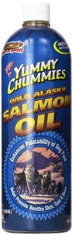 Arctic Paws 32 Ounce Yummy Chummies Salmon Oil for Dogs