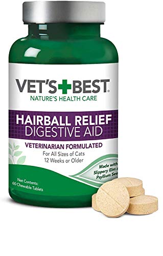 Cat Hairball Relief Digestive Aid| Vet Formulated Hairball Support Remedy | Classic Chicken Flavor