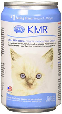 (24 Pack) PetAg KMR Liquid Milk Replacer 8 Ounces Each