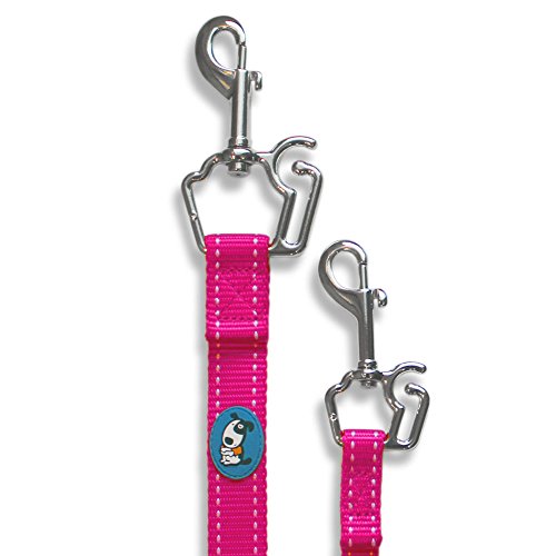 ThunderLeash No-Pull Dog Leash (Large (Over 25 lbs), Pink)