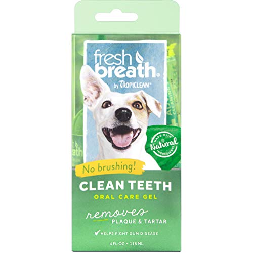 Fresh Breath by TropiClean Clean Teeth Oral Care Gel