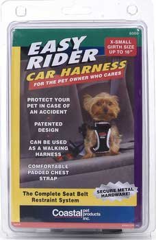 Coastal Pet Easy Rider Dog Car Harness Size: X Small