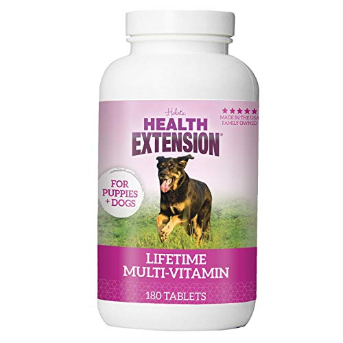 Health Extension Immune Boosting Lifetime Vitamins For Puppies And Adult Dogs