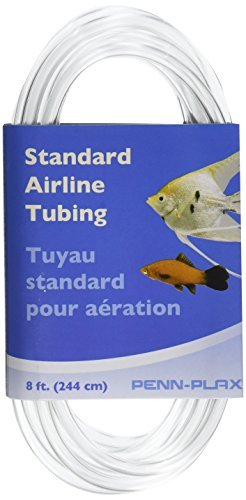 PENN PLAX Standard Airline Tubing Air Pump Accessories, 8-Feet (2 Pack)